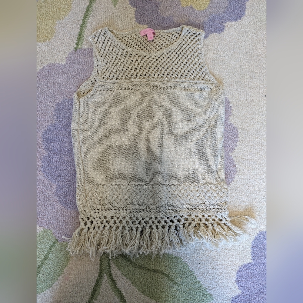 Lilly Pulitzer sweater tank